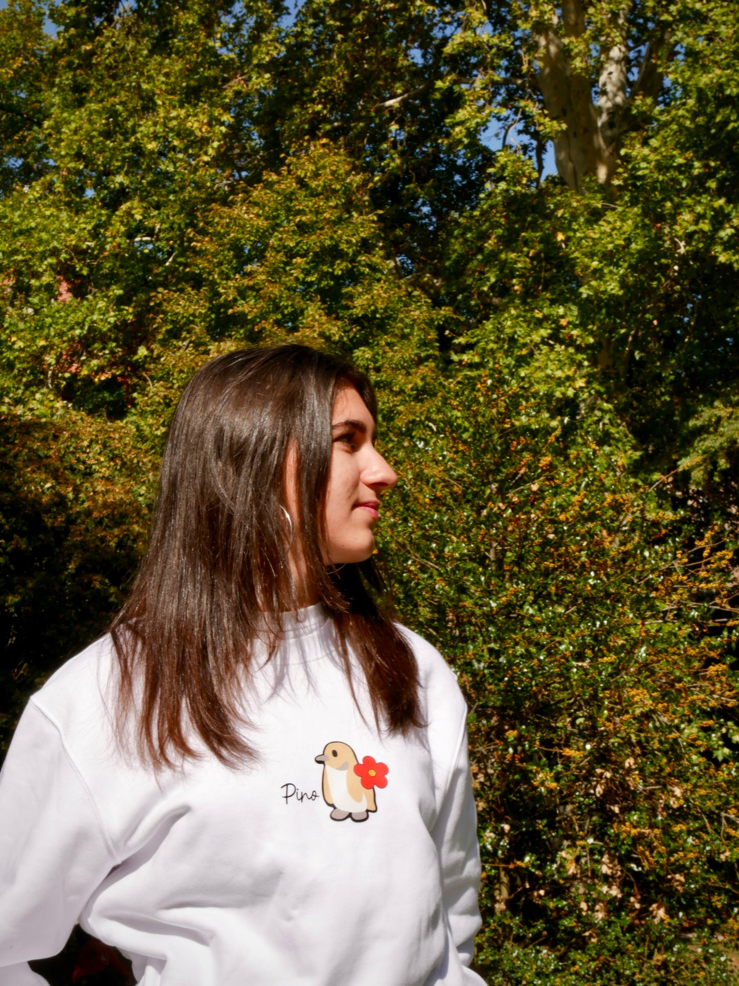 Pull PINO fleuri chic 80% coton ultra doux