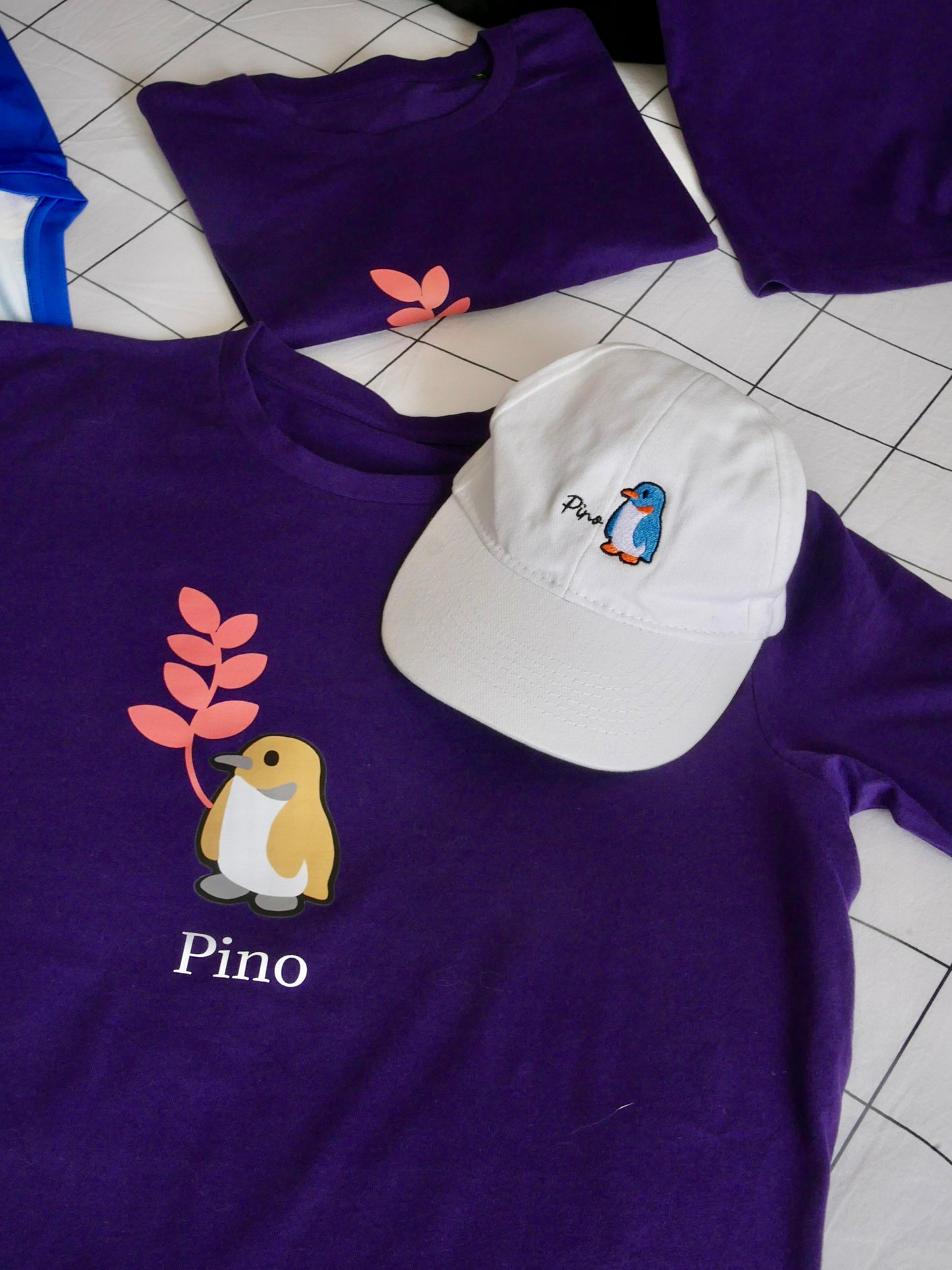 T-shirt PINO "Prune" en coton biologique