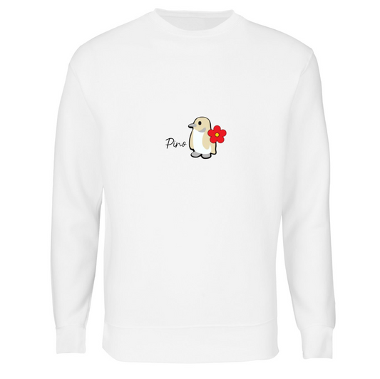 Pull PINO fleuri chic 80% coton ultra doux