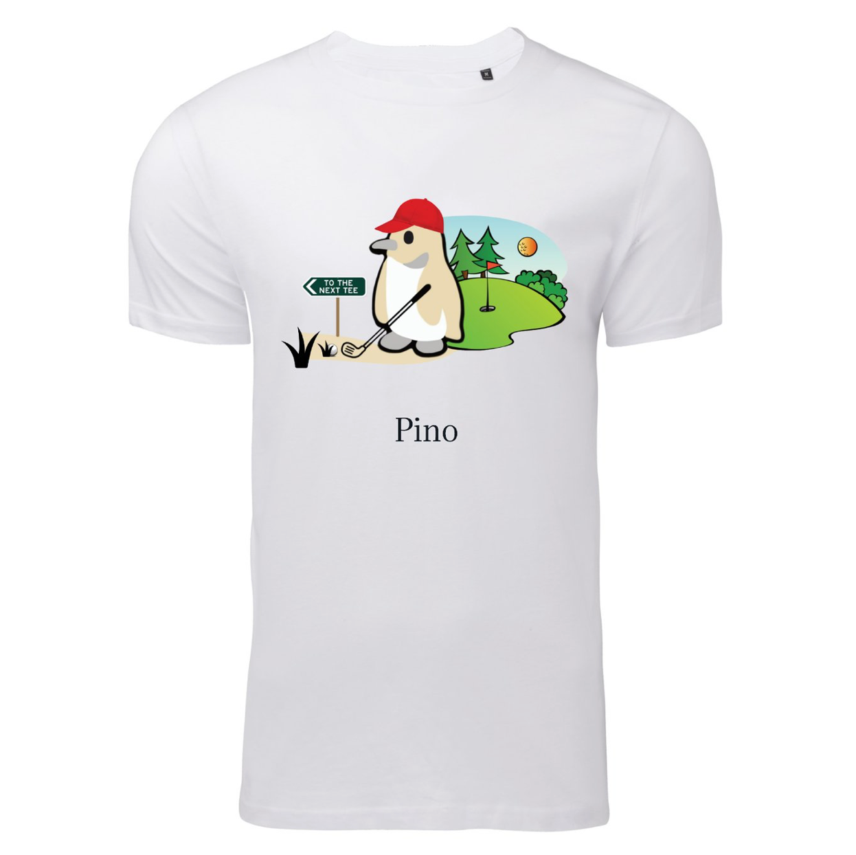 PINO golf t-shirt : "to the next tee" [PRE-ORDER NOW]