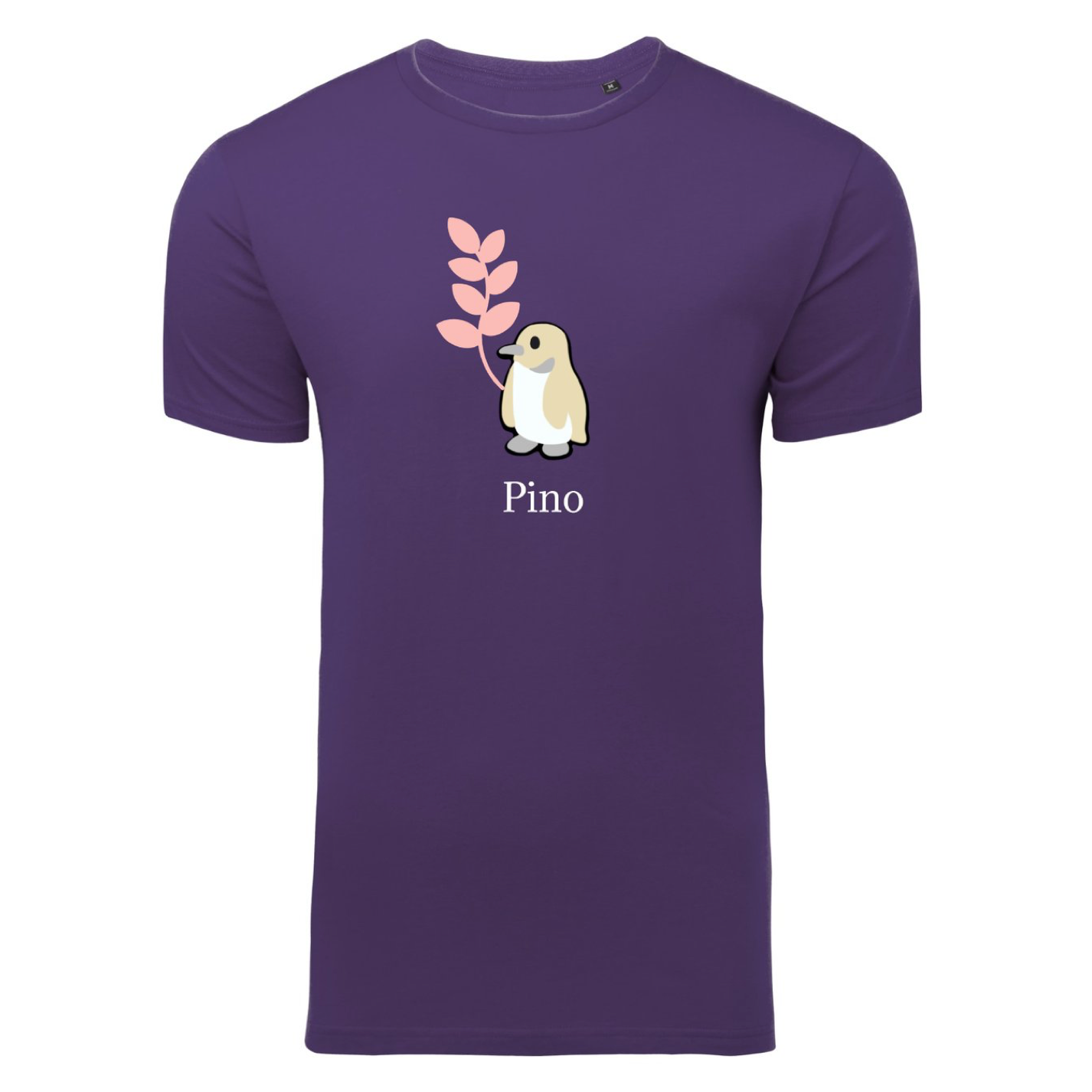 T-shirt PINO "Prune" en coton biologique